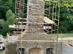 Outdoor Fireplace, Panama City Beach, FL